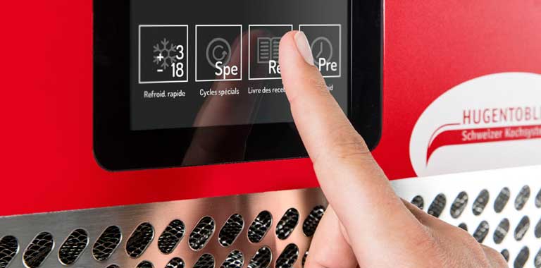 Schockfroster mit intuitiver Bedienung